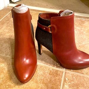 Antonio Melani gray/brown ankle boots